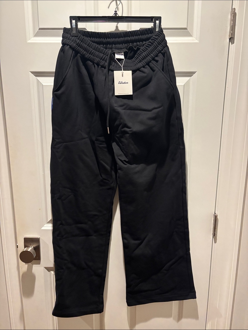 Woolenmaker - linden Black Elastic Waist Pants
